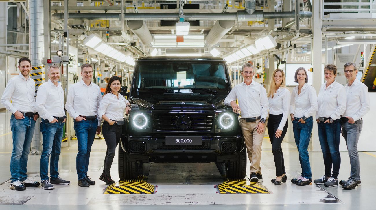 Mercedes G-Class Marks 600,000th Unit with Electric G580